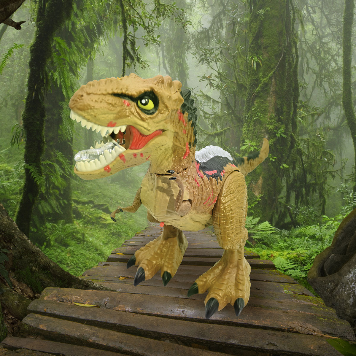 RC Dinosaur with Smoke and Lights