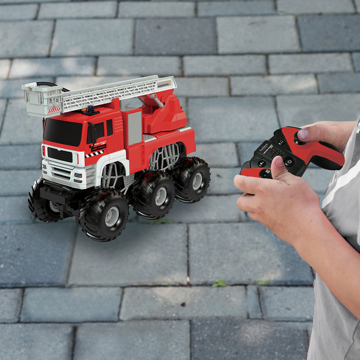 RC Fire Truck with Lights and Sounds