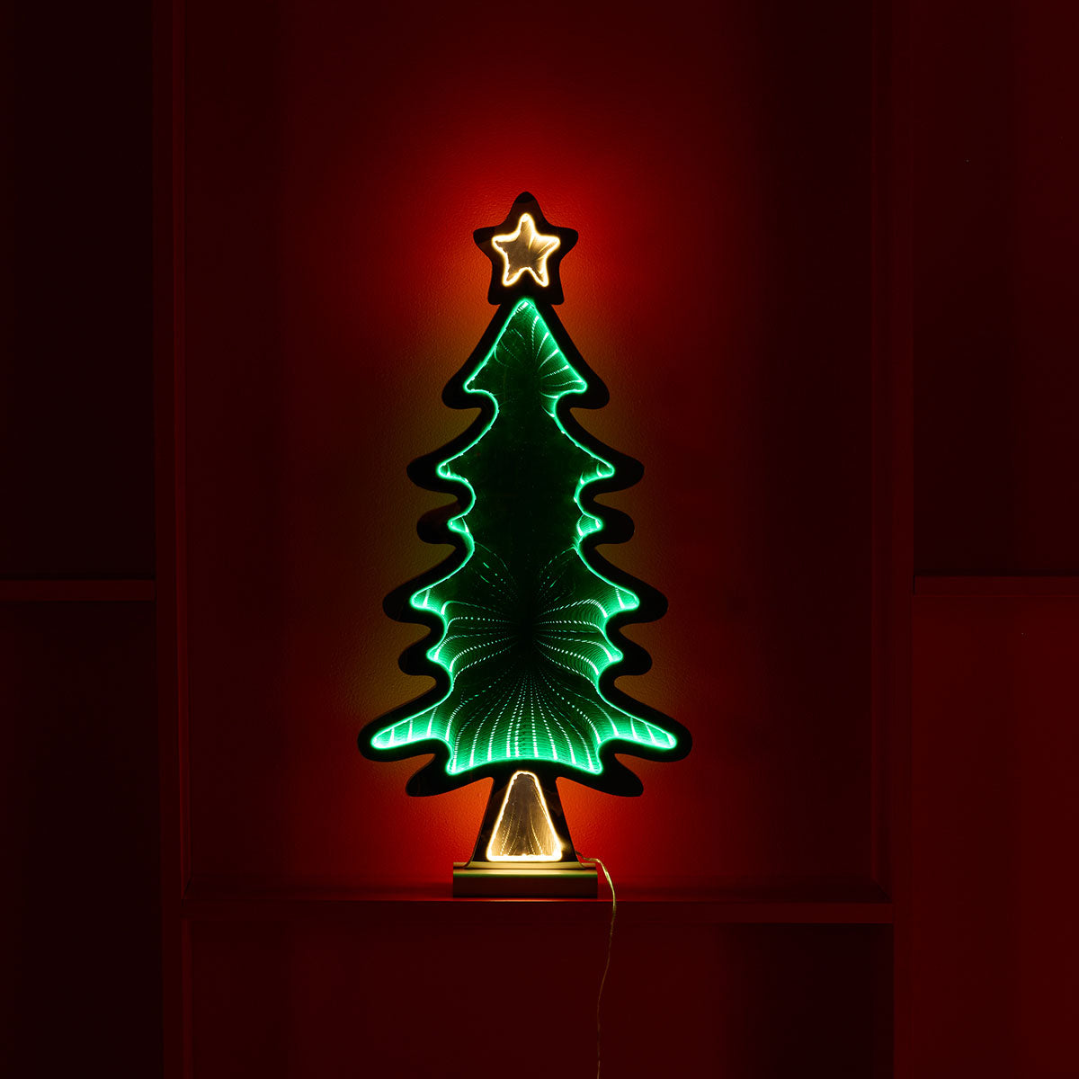 LED Christmas Tree Infinity Light - image 3