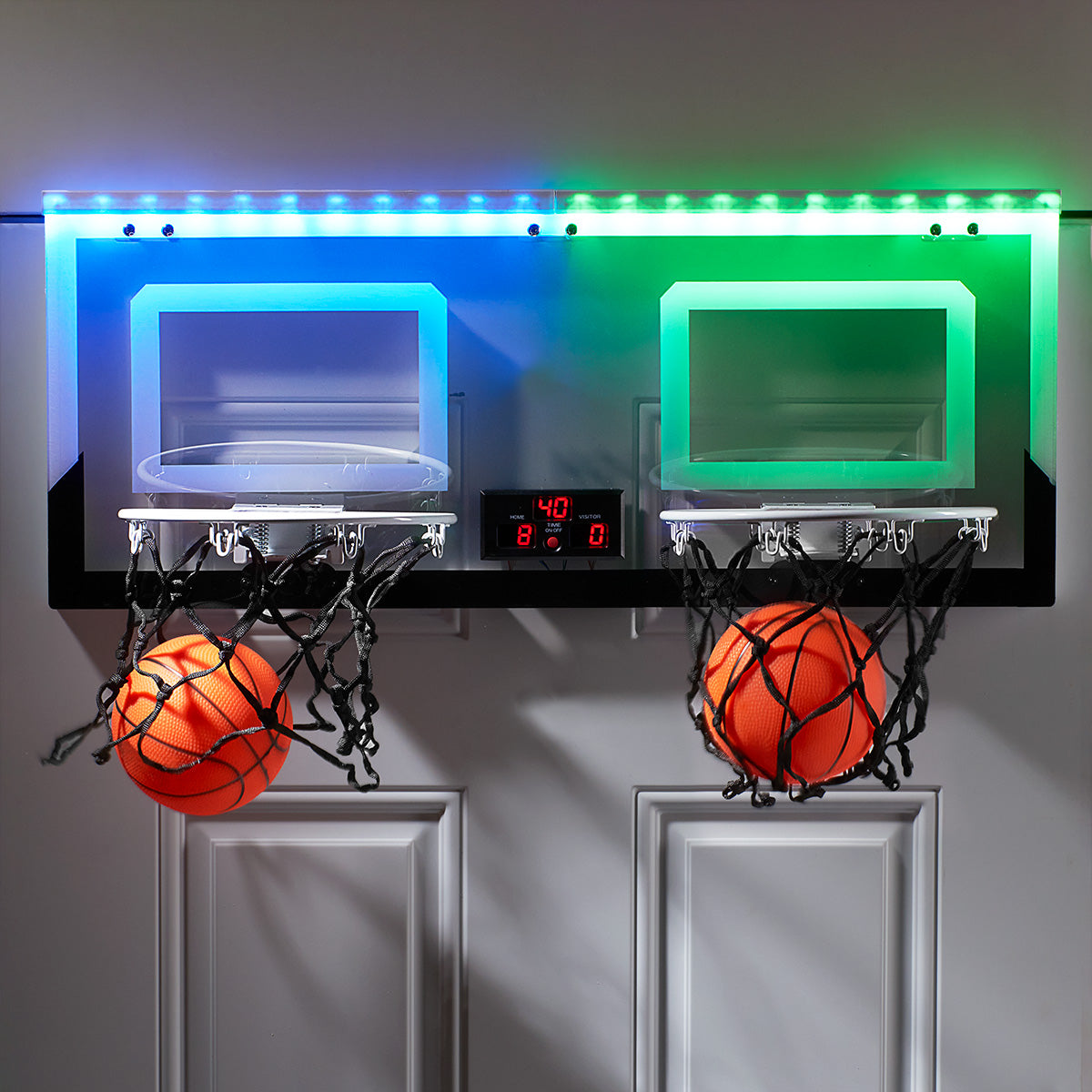 2-Player Light-Up Basketball Hoop