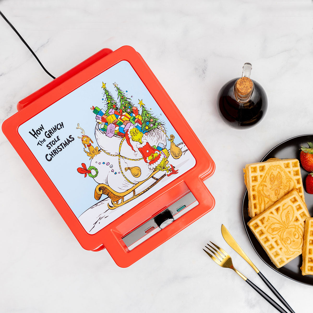 The Grinch Deluxe Waffler