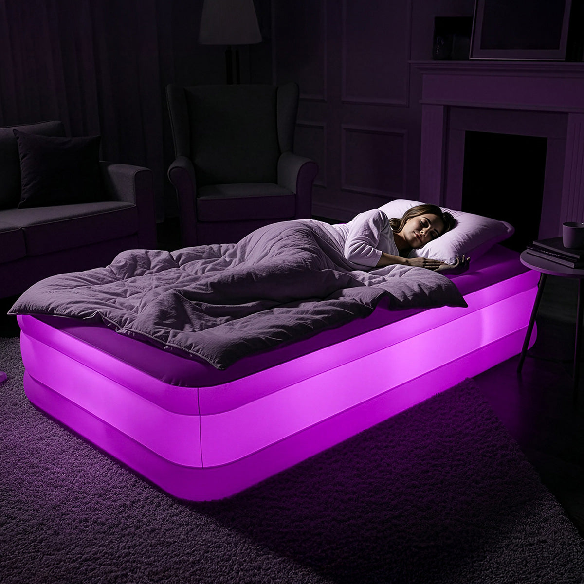 Illuminated Air Bed