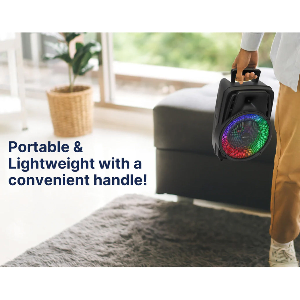 8'' Portable Party Speaker - image 8