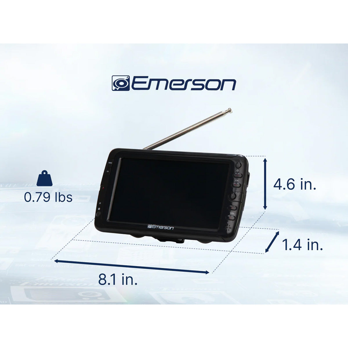 7'' Portable TV with Multimedia Player - image 5