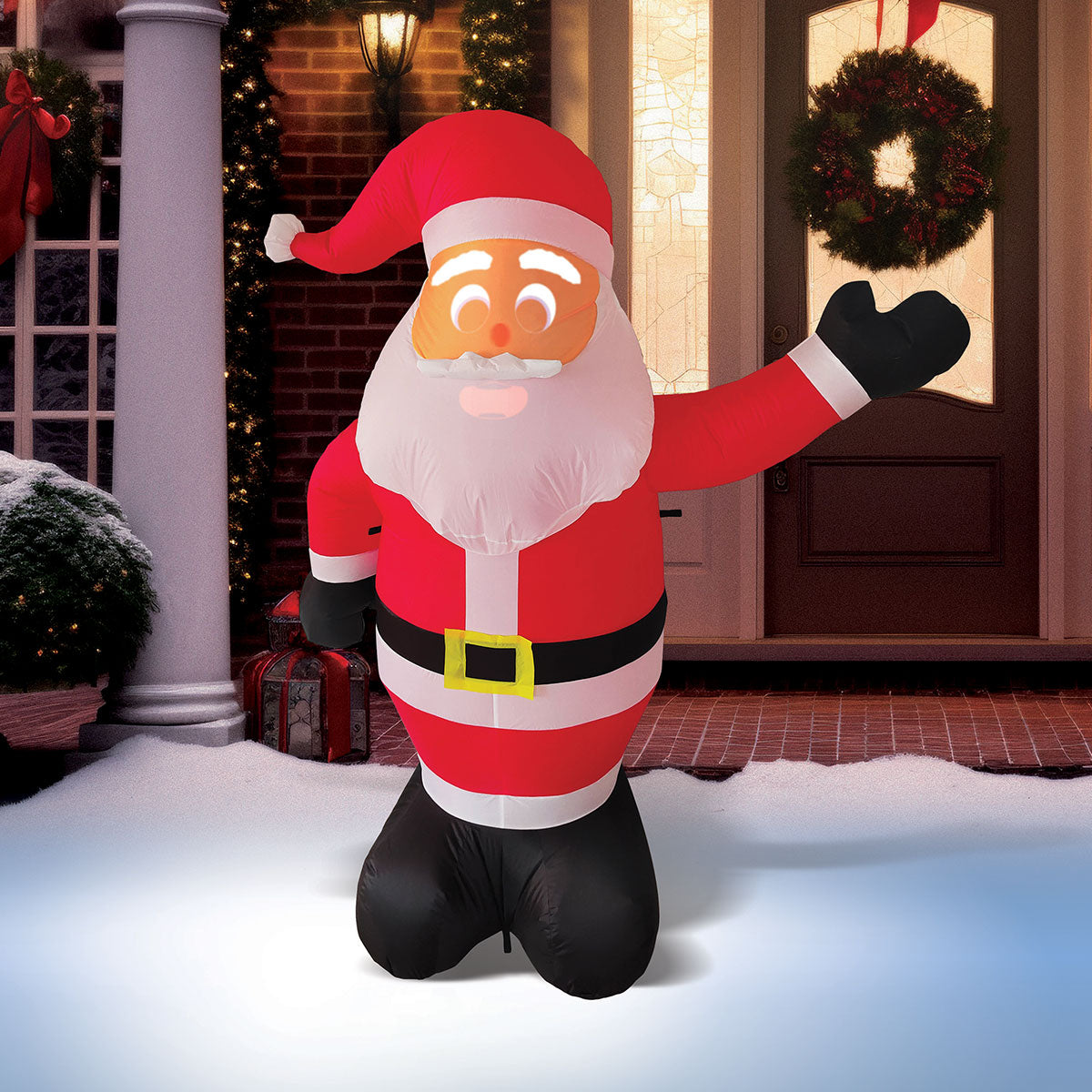 7-Ft. Inflatable Animated Santa
