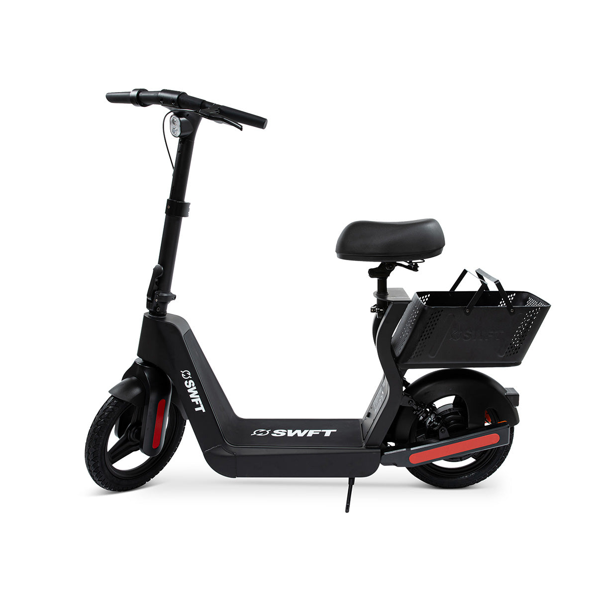 Sit-Down Electric Scooter with Basket - image 11