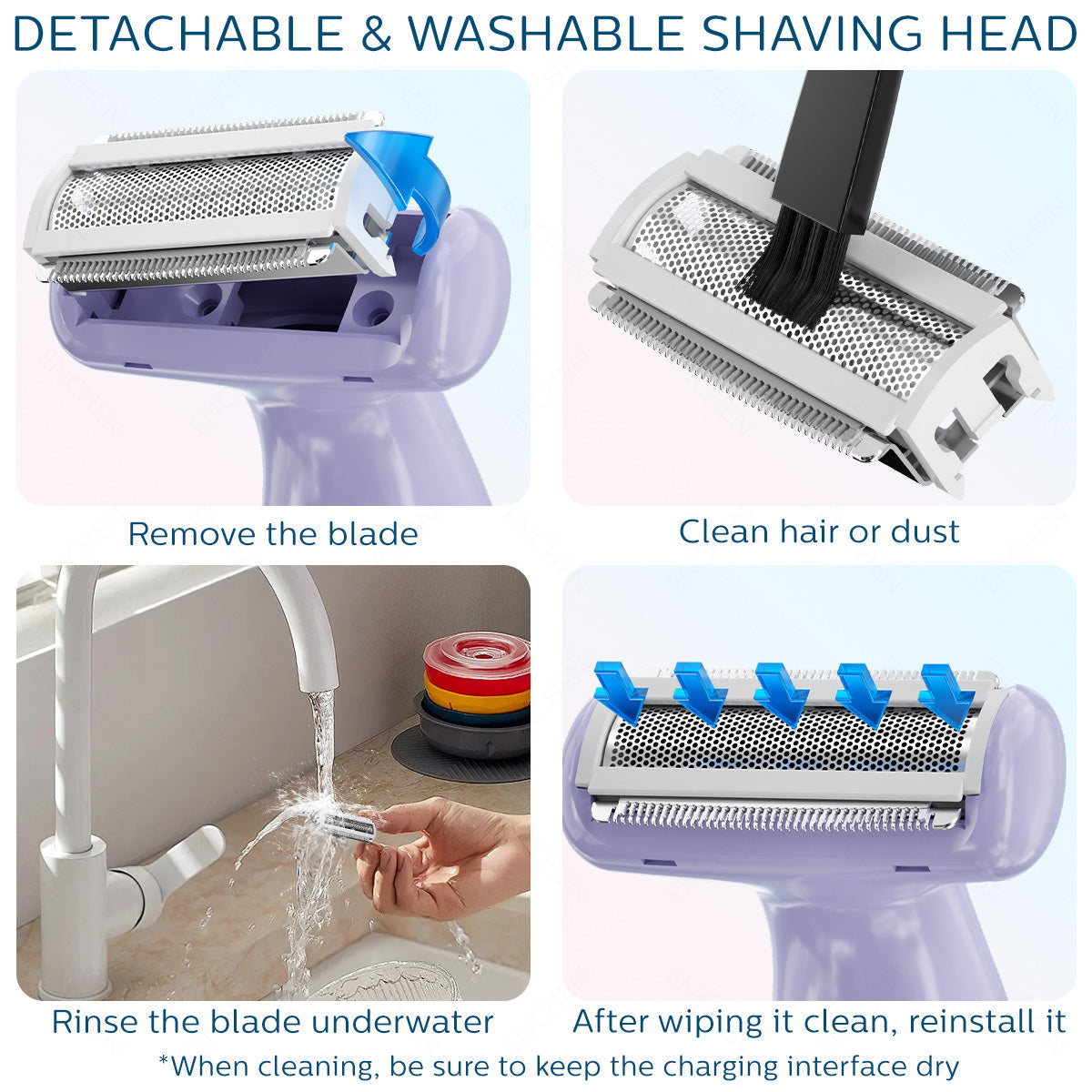 Women's Wet and Dry Electric Razor - image 33