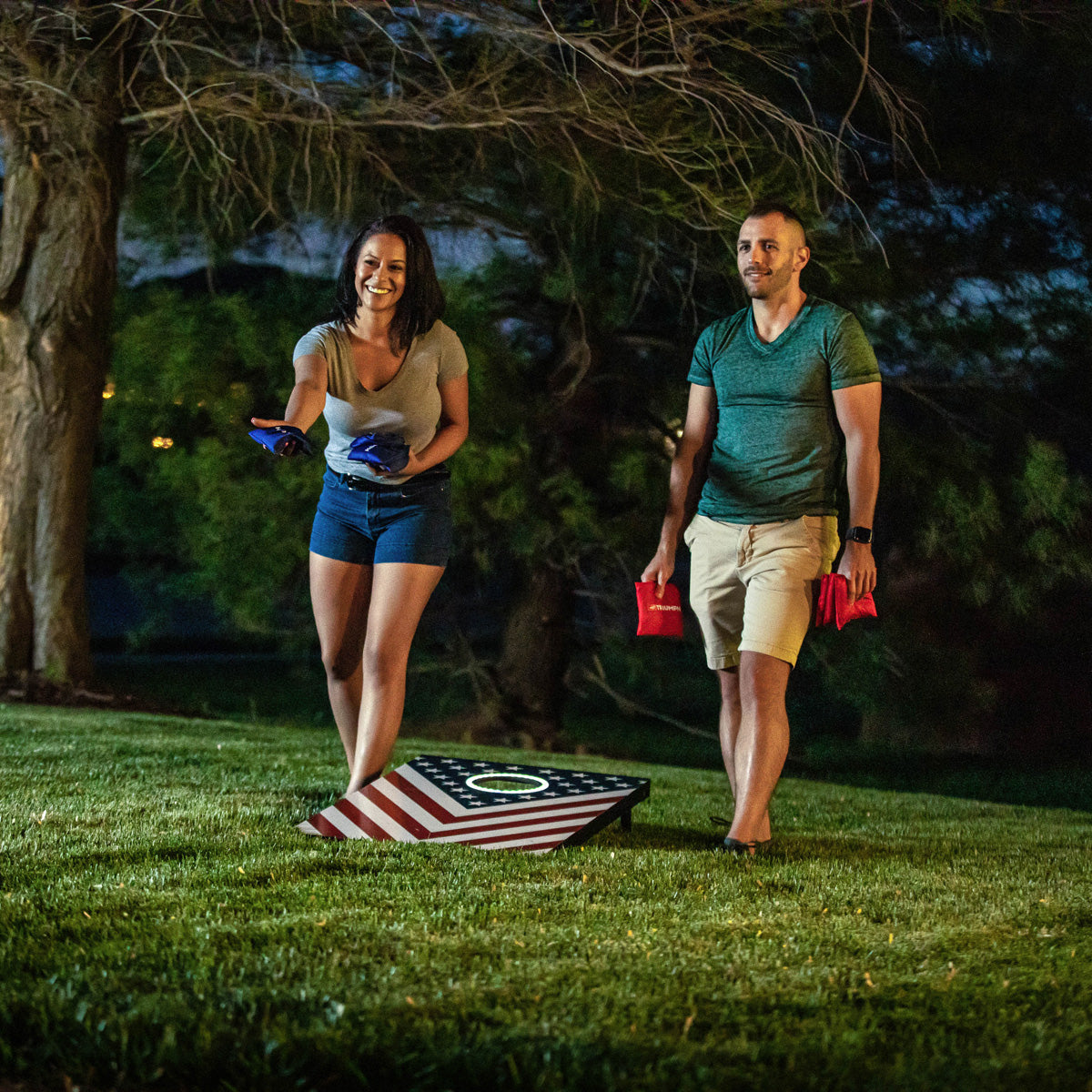 Patriotic LED 2x3 Cornhole Set - image 6