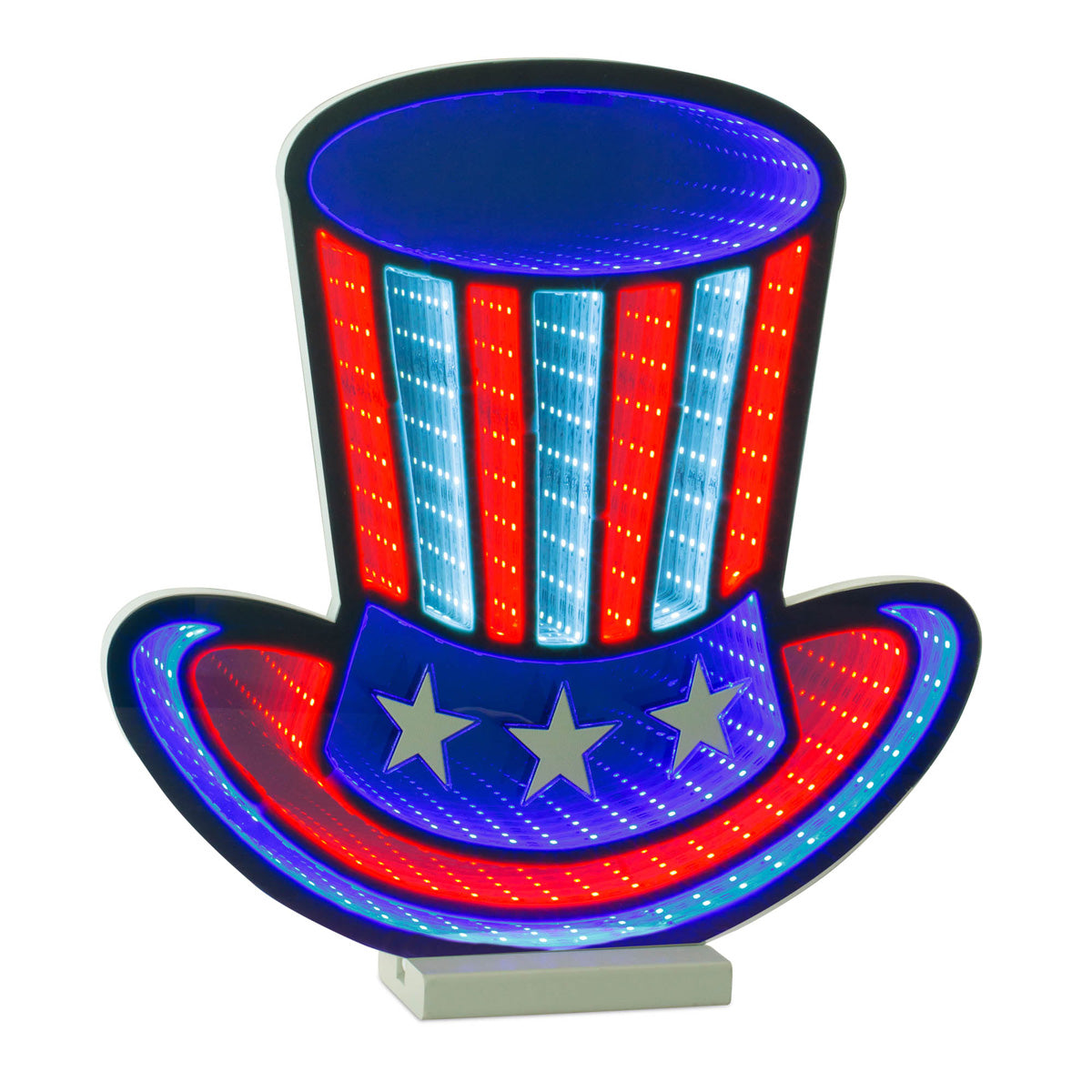 Uncle Sam Hat LED Infinity Light - image 2