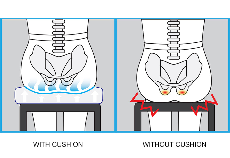 Posture Improving Contoured Comfort Cushion - image 6