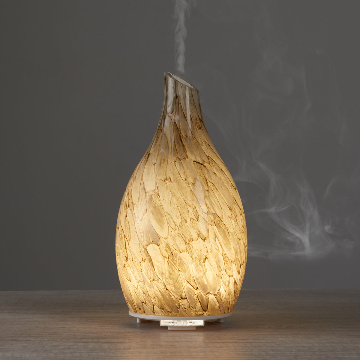 Sand-Blasted Glass Ultrasonic Aromatherapy Diffuser by Sharper Image - image 3