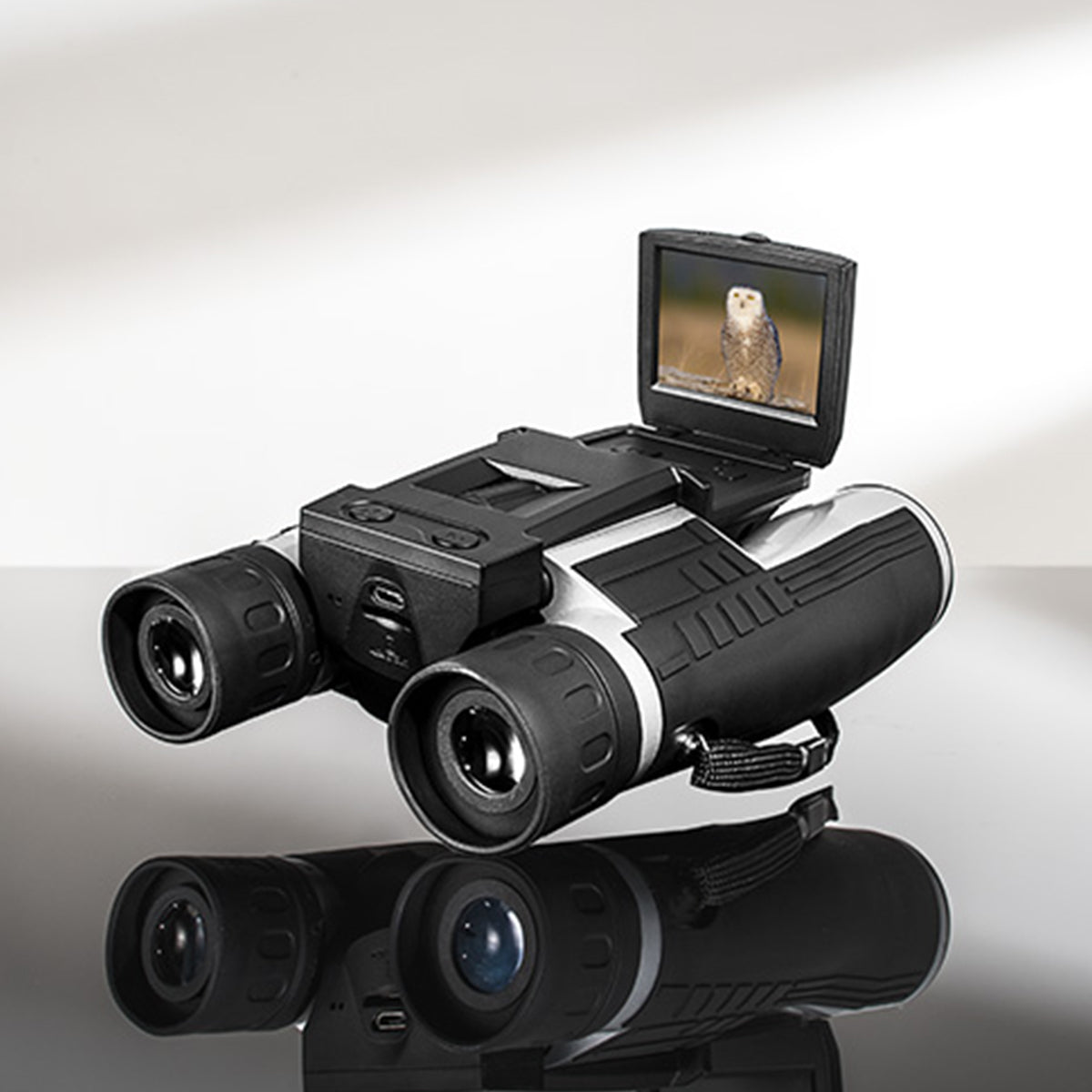 12X Zoom Digital Camera Binoculars by Sharper Image - image 3