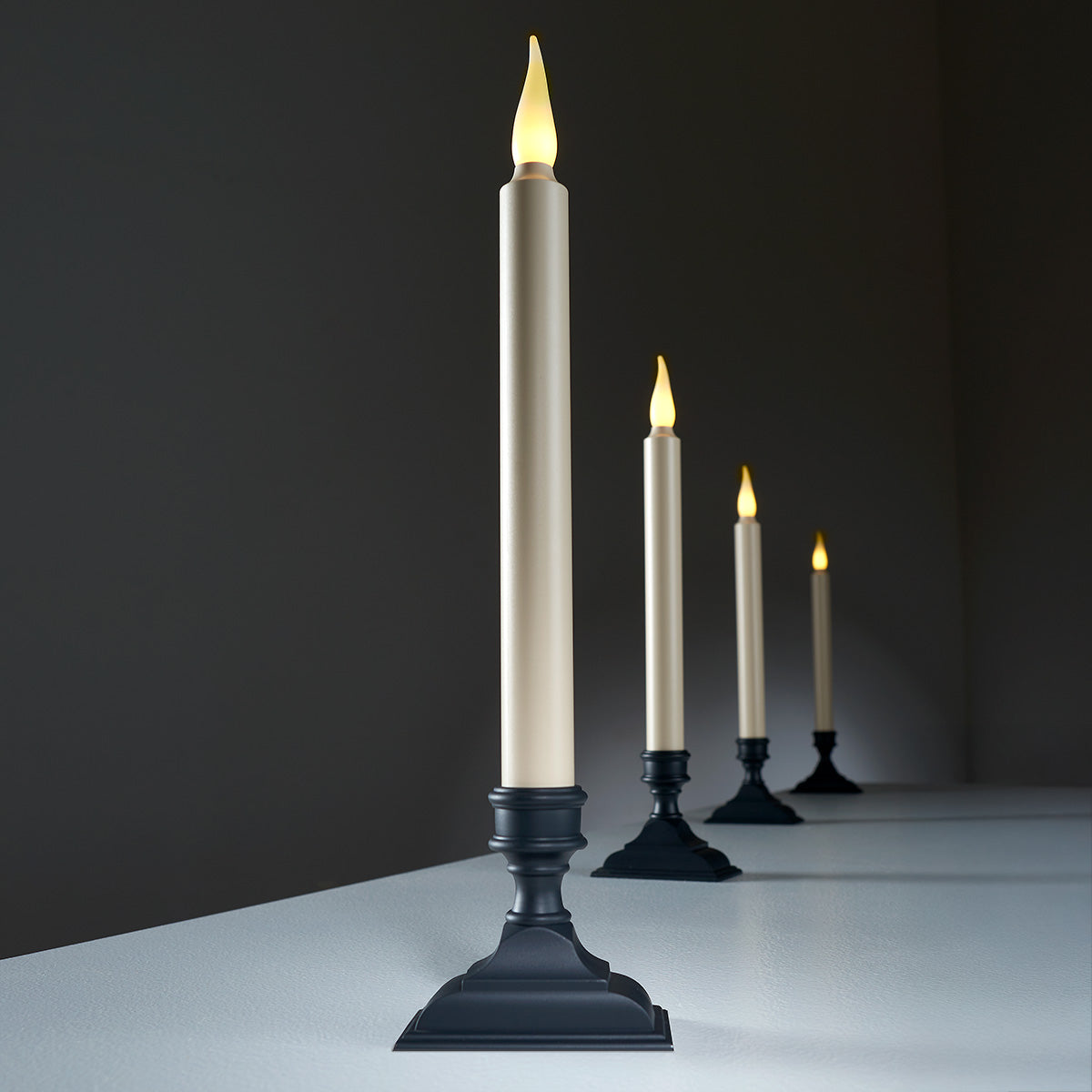 LED Flameless Taper Candles (Set of 4)
