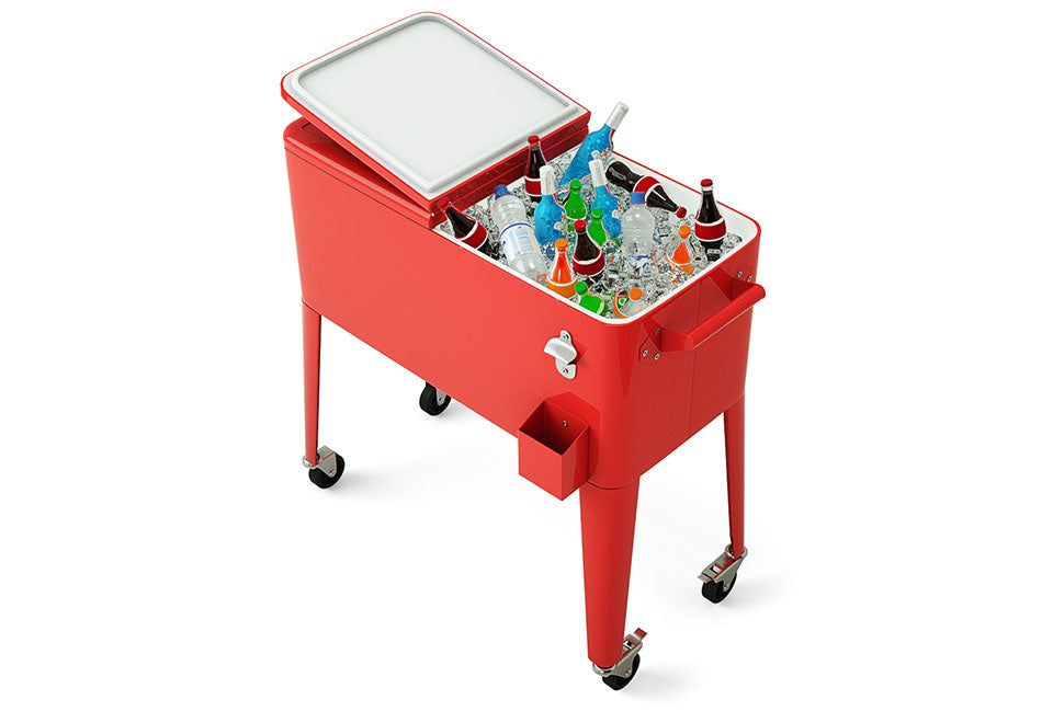 Retro Patio Cooler Cart - image 3