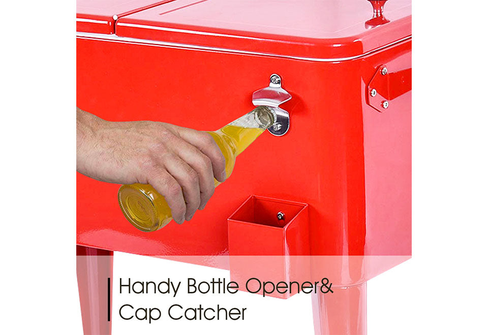 Retro Patio Cooler Cart - image 9