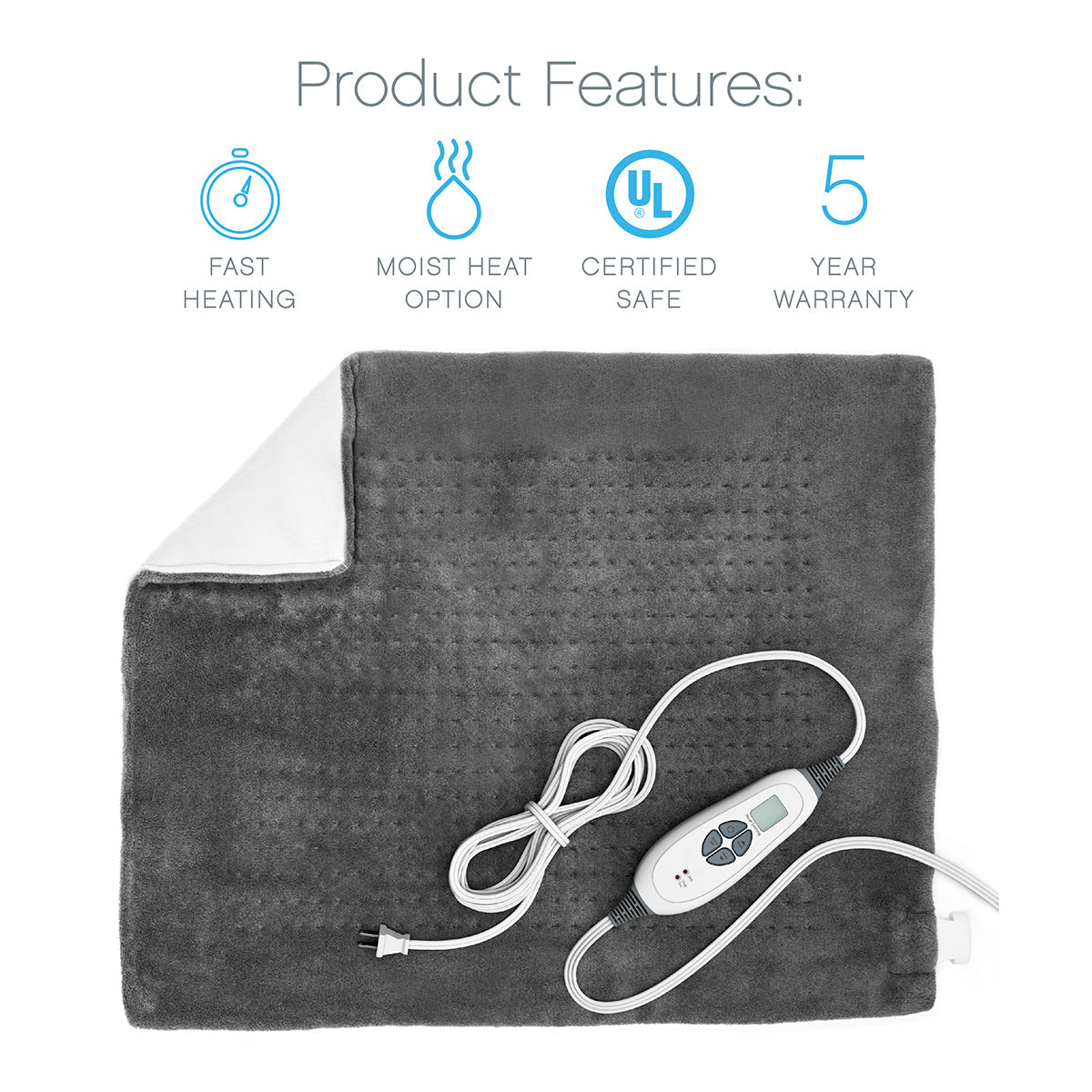 Extra-Wide Heating Pad - image 3