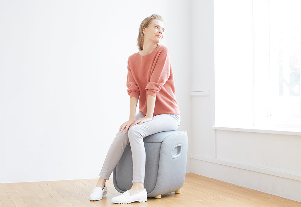 Foot and Calf Massaging Ottoman - image 5