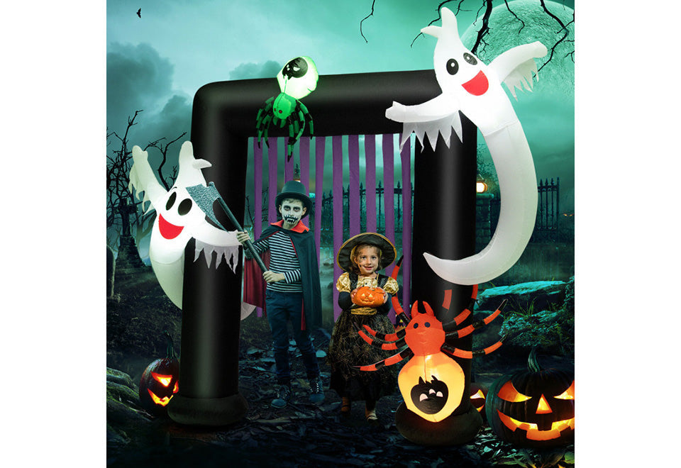 7-Ft. Inflatable Halloween Gateway - image 3