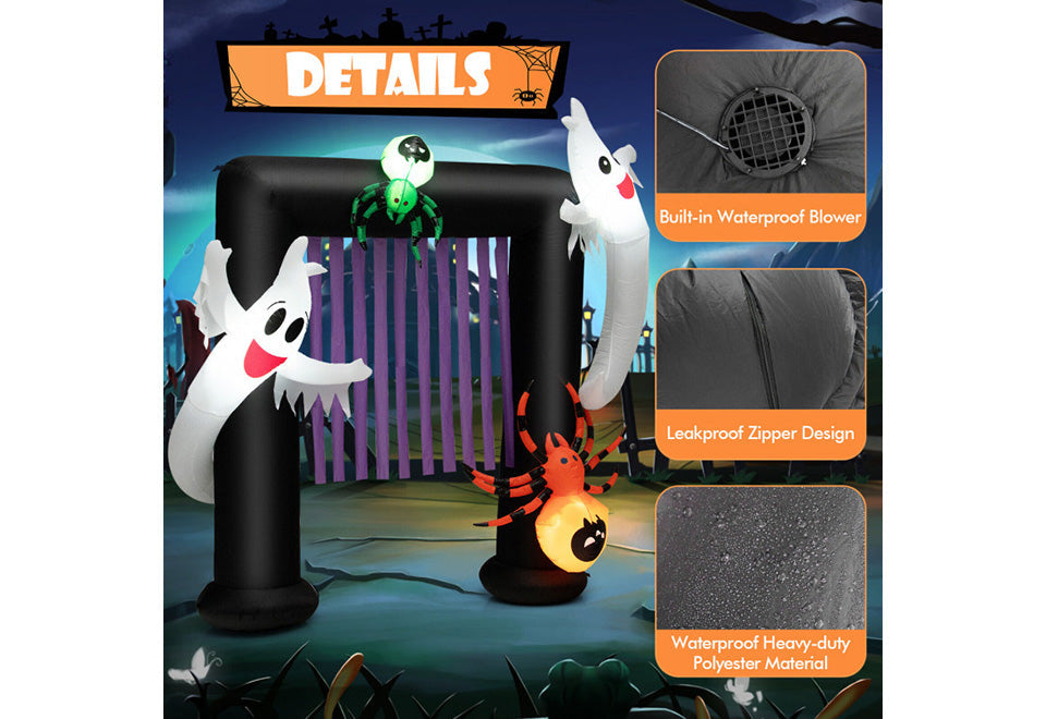 7-Ft. Inflatable Halloween Gateway - image 5