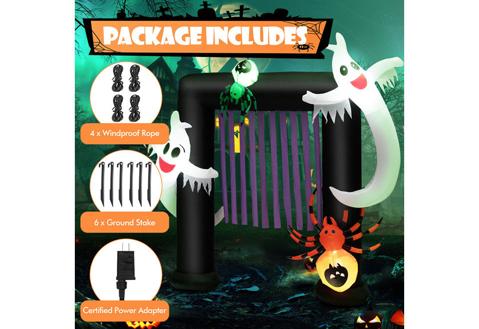 7-Ft. Inflatable Halloween Gateway - image 7