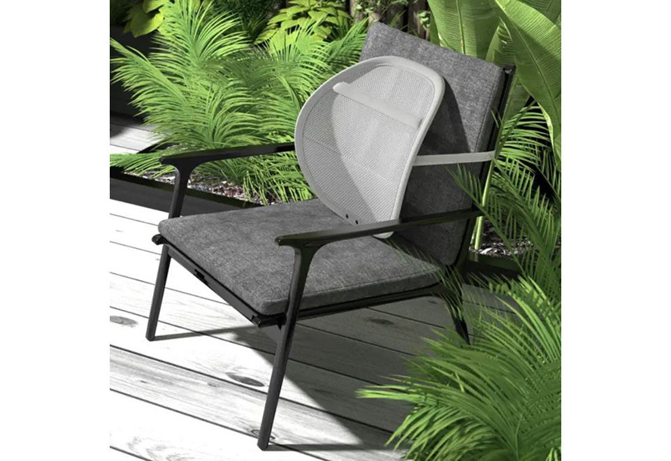 Mesh Lumbar Support with Cooling Fans - image 2