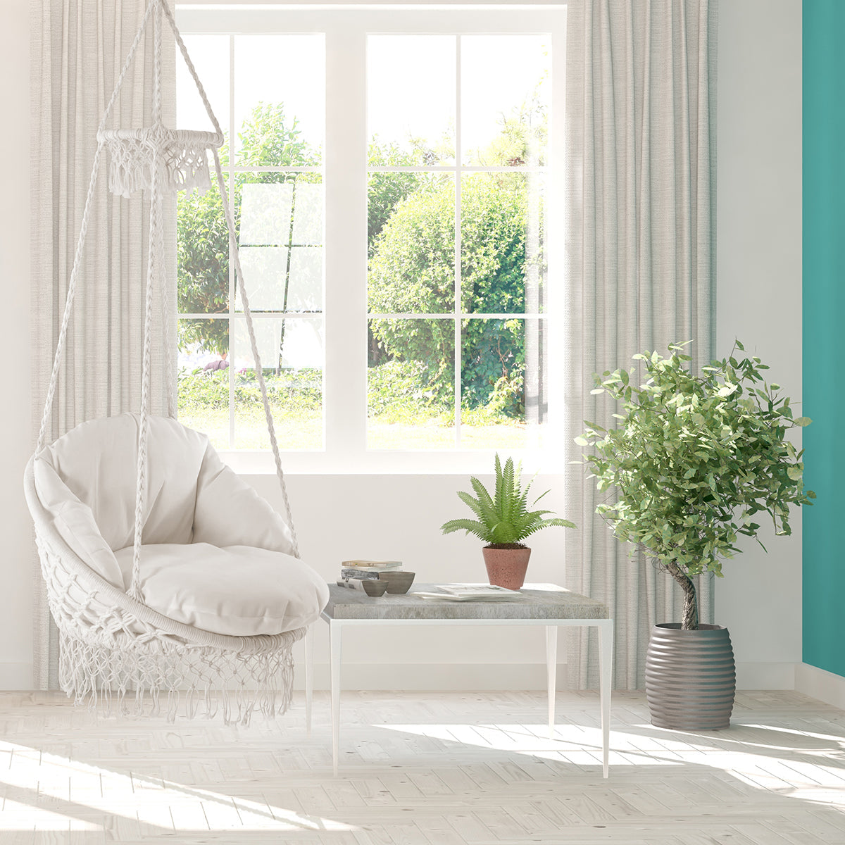 Macrame Hanging Chair - image 5