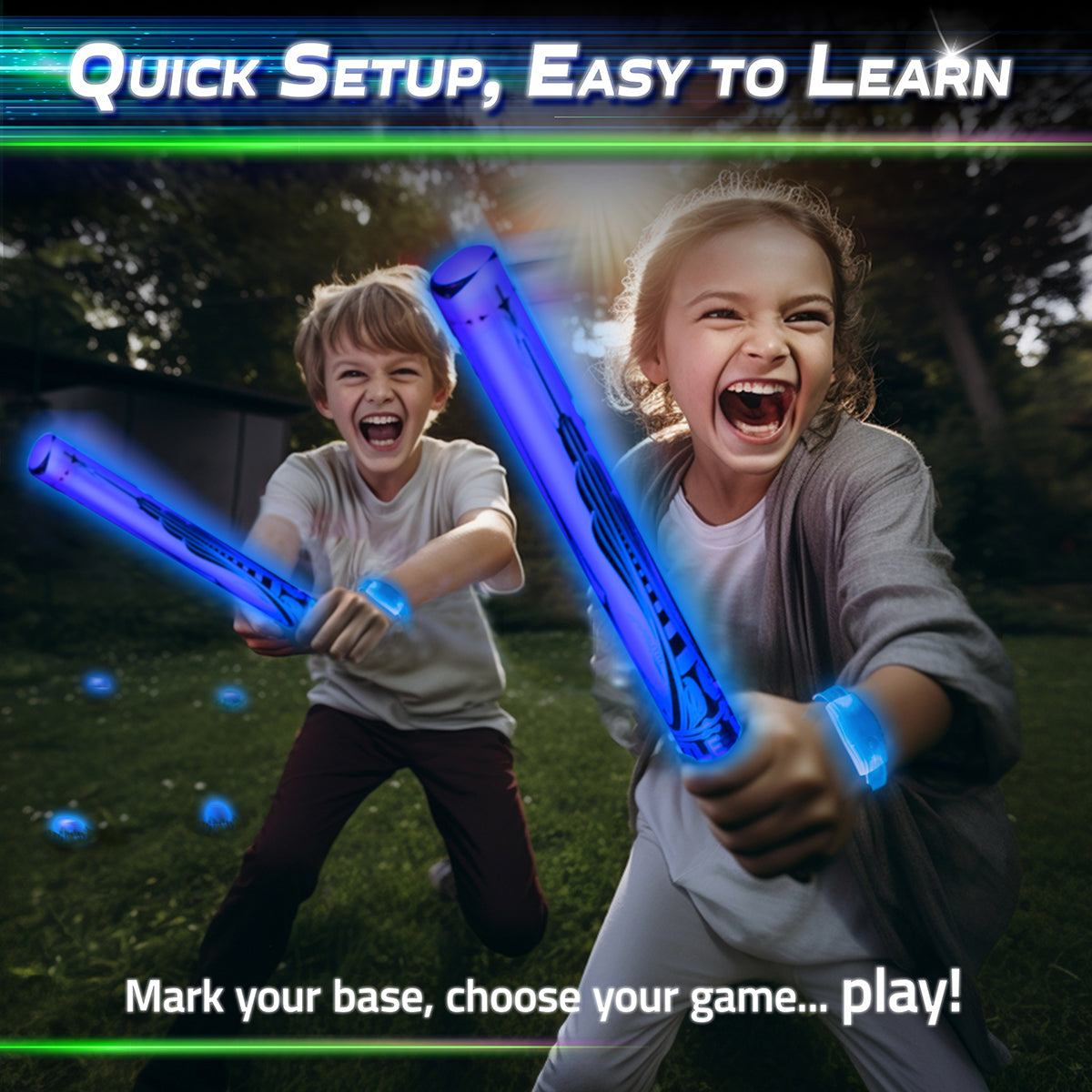 Glow Battle Light-Up Sword Game - image 5