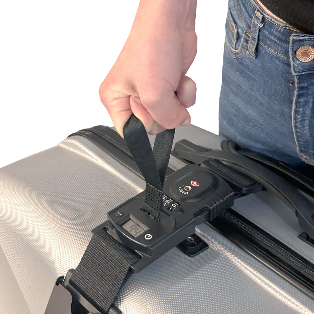 Locking Travel Strap Luggage Scale - image 5