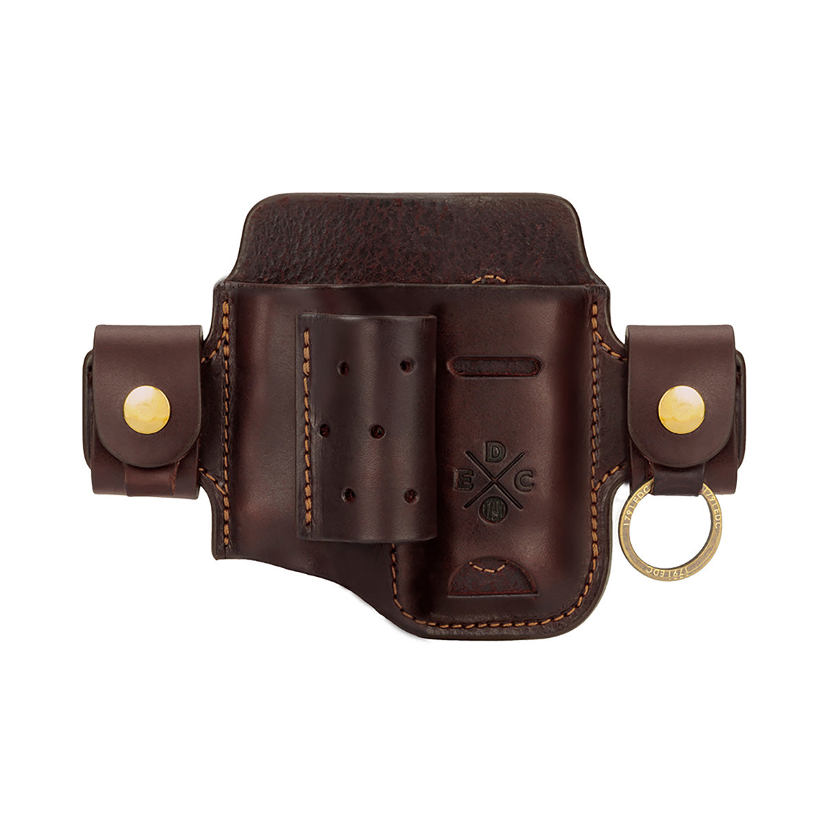 Leather Multitool Action Snap Belt Sheath - image 12