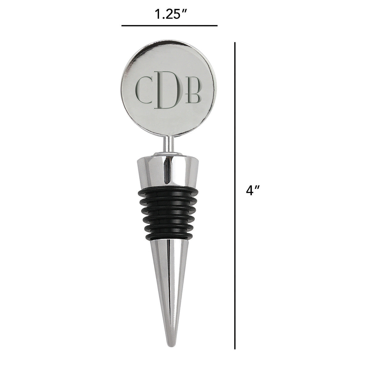 Monogrammed Gold-Layered Presidential Seal JFK Half Dollar Wine Stopper - image 2