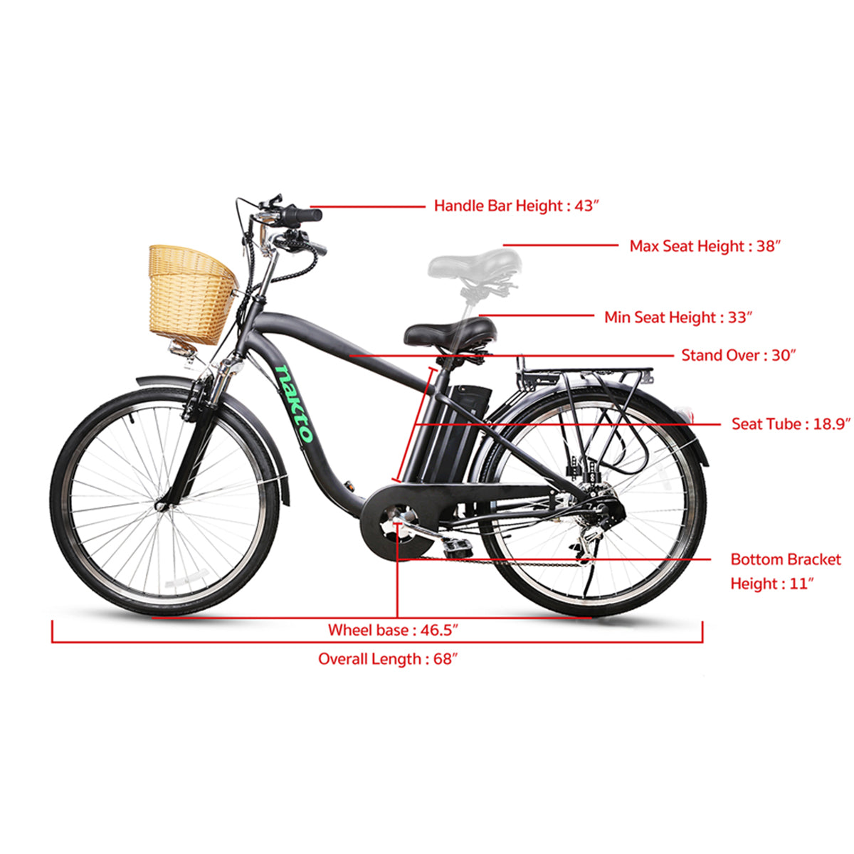 NAKTO Camel Electric Bike - image 15