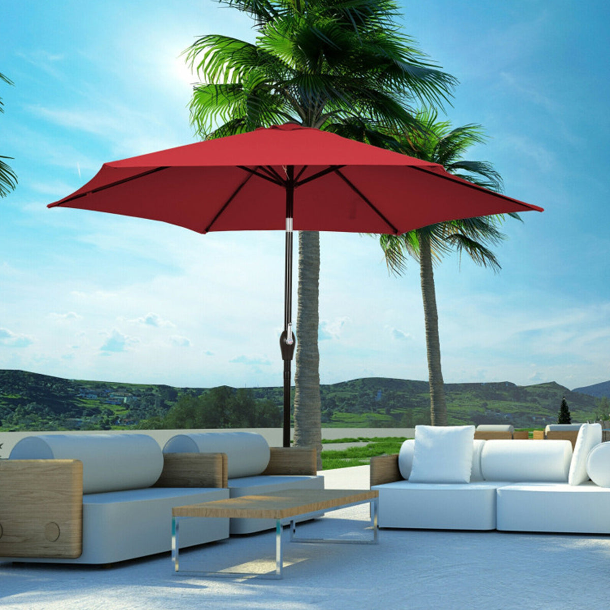 9' Market Patio Table Umbrella - image 24