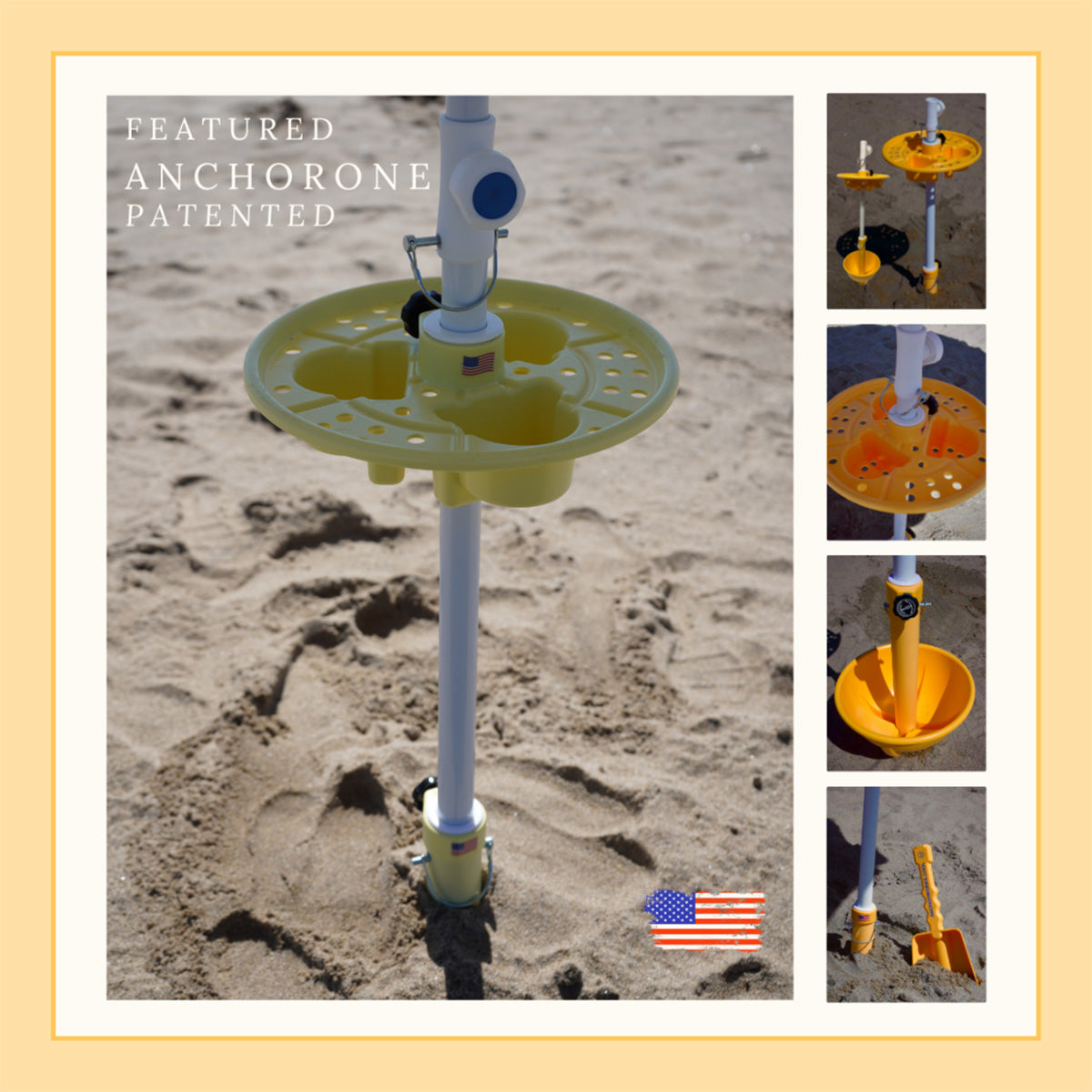All-in-One Anchor Table Beach Umbrella - image 34