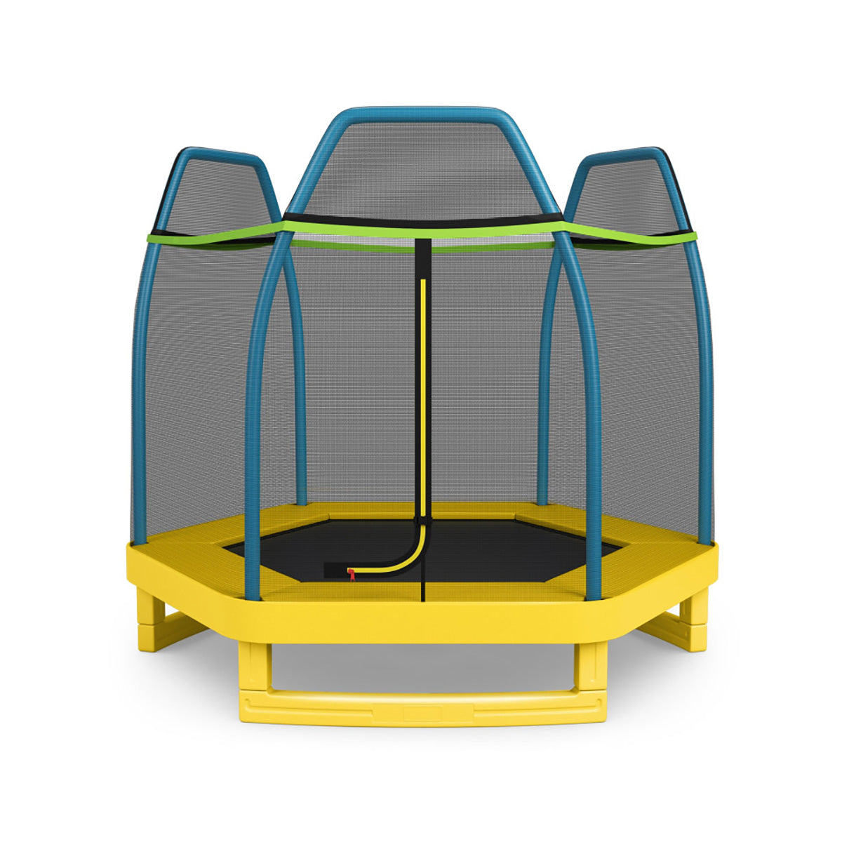 7' Kids Bounce Jumper Trampoline with Enclosure - image 39
