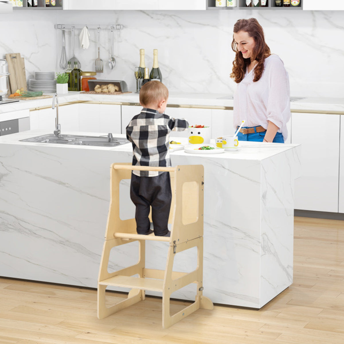 7-in-1 Climbing Toy Connected Table and Chair Set - image 16