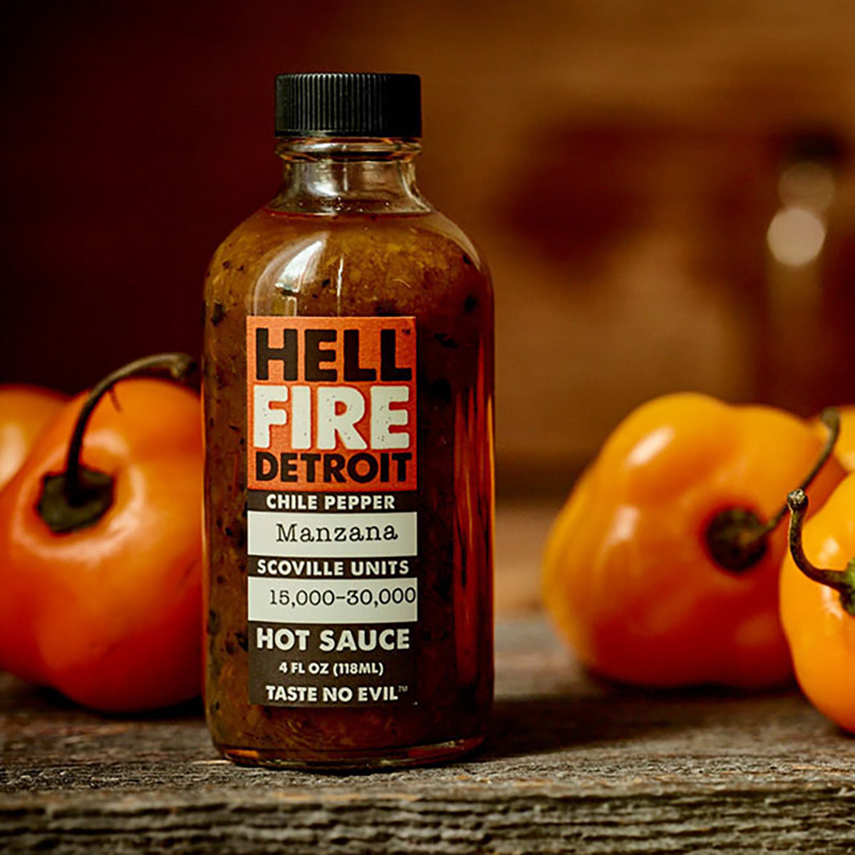 Hell Fire Detroit Original Hot Sauce Gift Set - image 6
