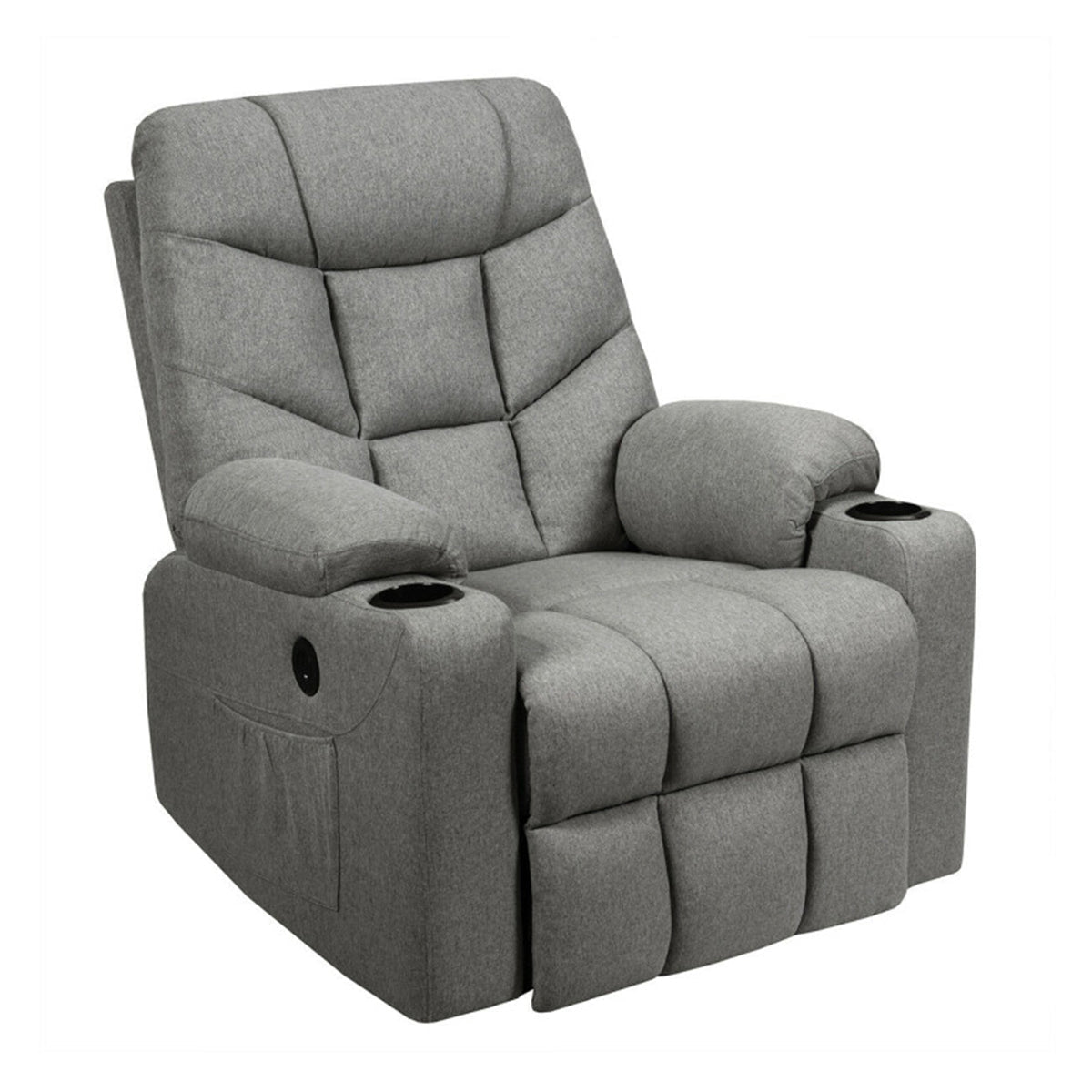 Electric Power Lift Heated Massage Chair Recliner - image 10