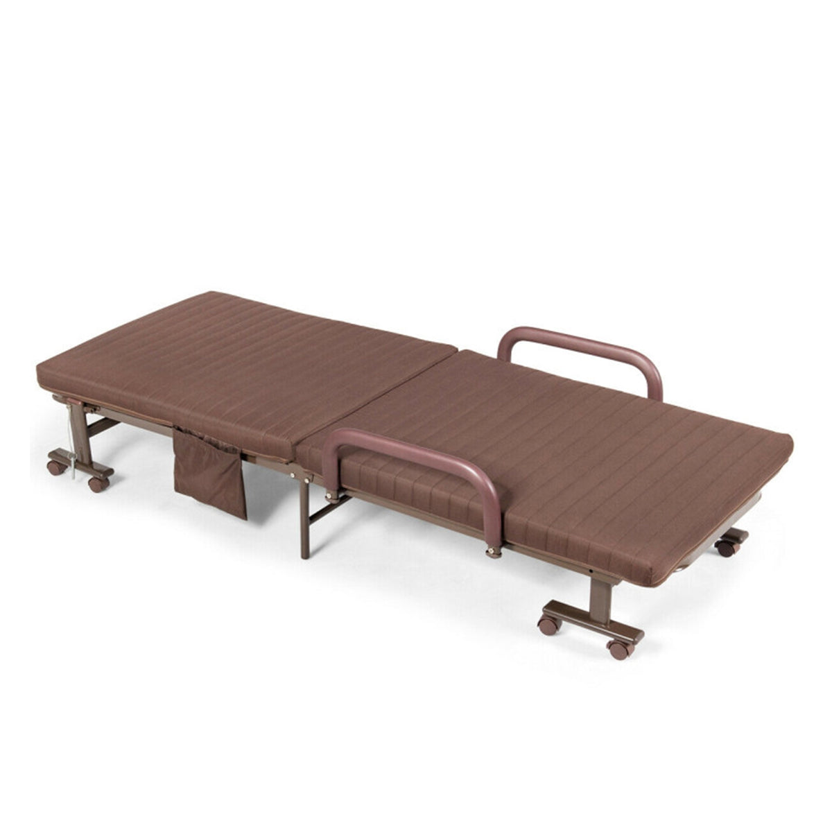 Portable Adjustable Guest Single Bed Twin Mattress - image 26