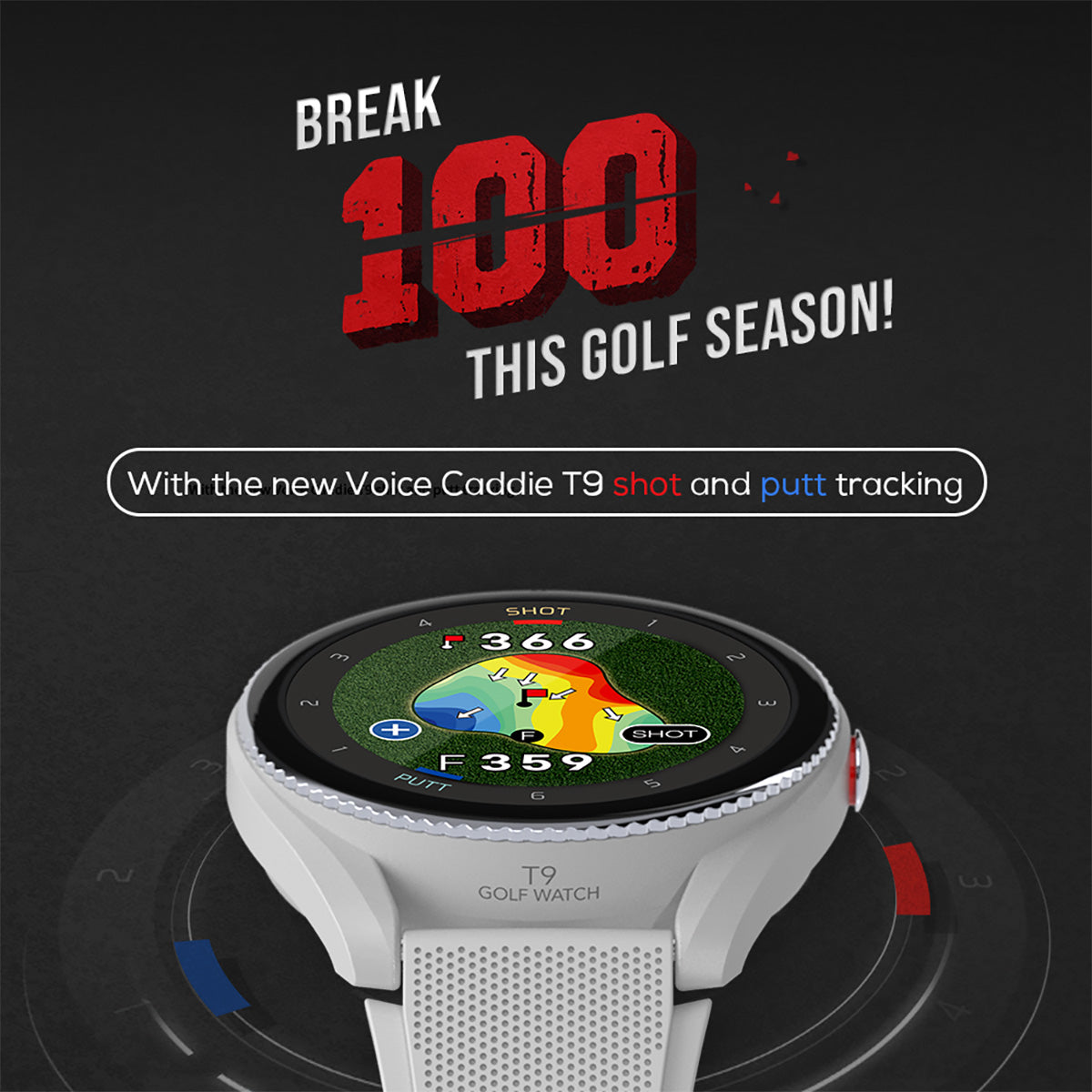 Advanced GPS Golf Watch with Swing and Putt Tracking - image 6