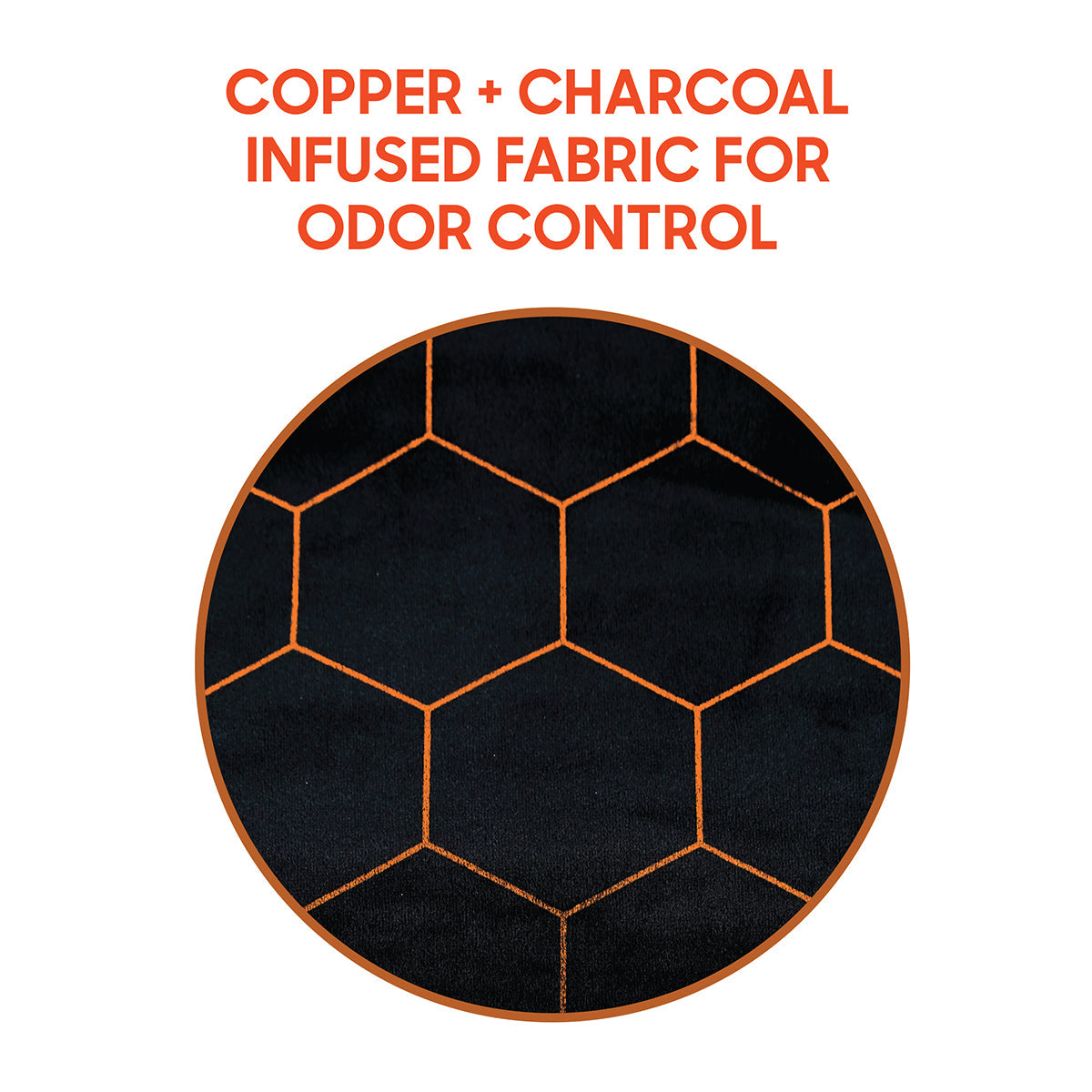 Calming Heat™ Charcoal + Copper Infused Massaging Knee Wrap by Sharper Image - image 4