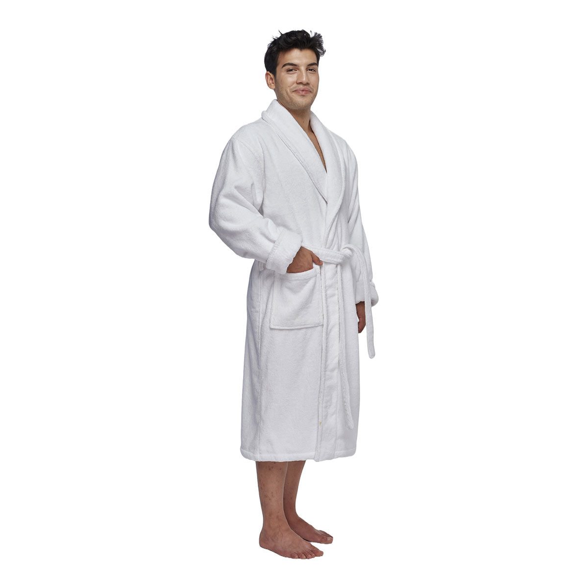 Unisex Classic Turkish Cotton Bathrobe - image 9