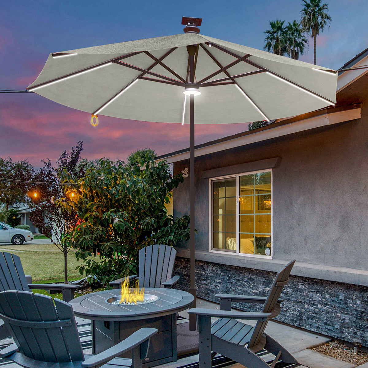 9' Smart Outdoor Umbrella - image 8