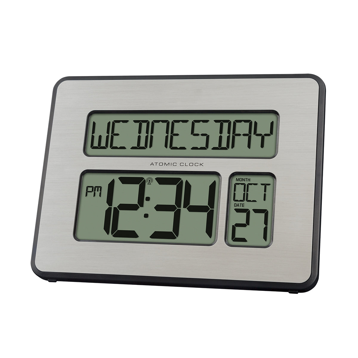 Atomic Digital Wall Clock w/White Backlight - image 4