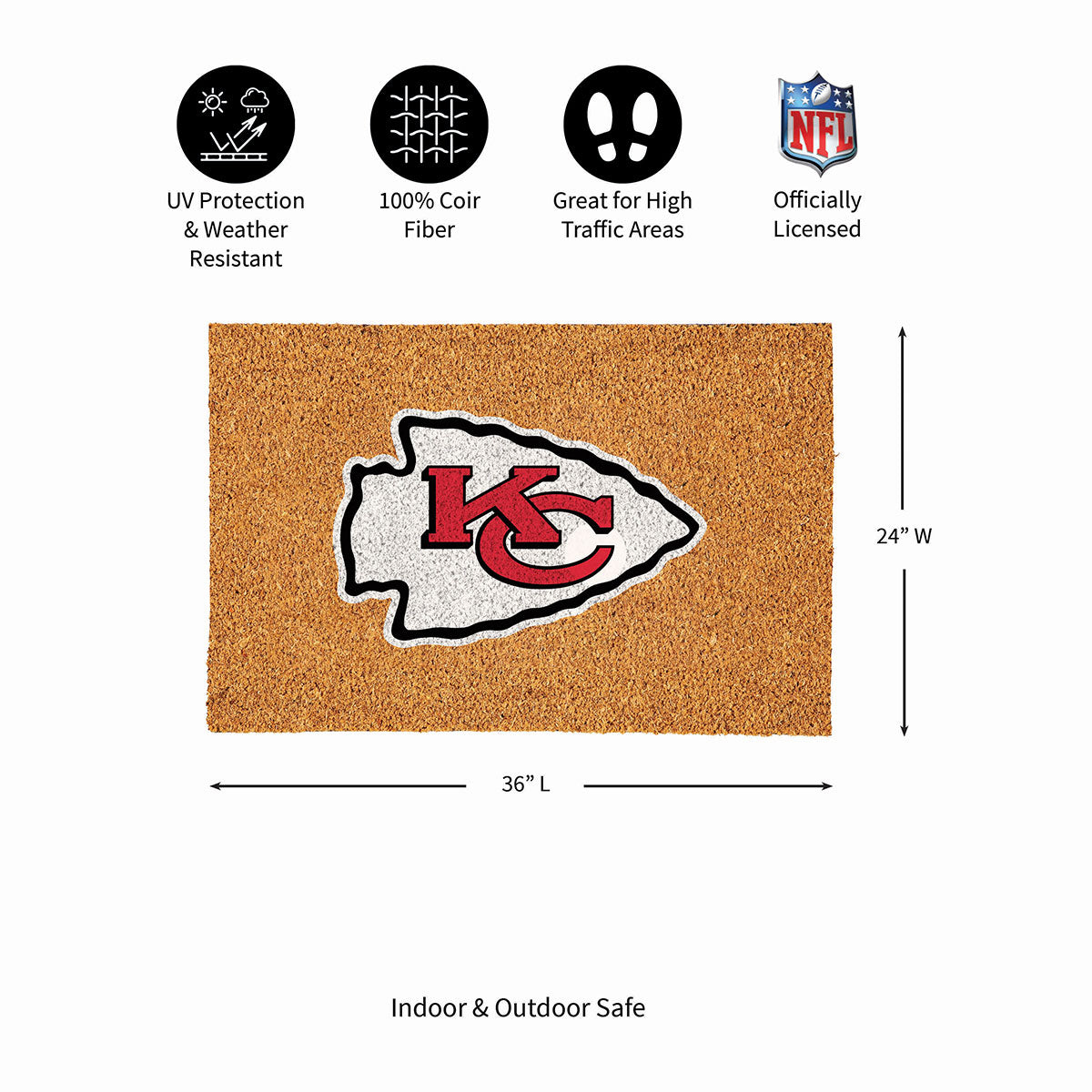 NFL Large Format Team Coir Mat - image 82