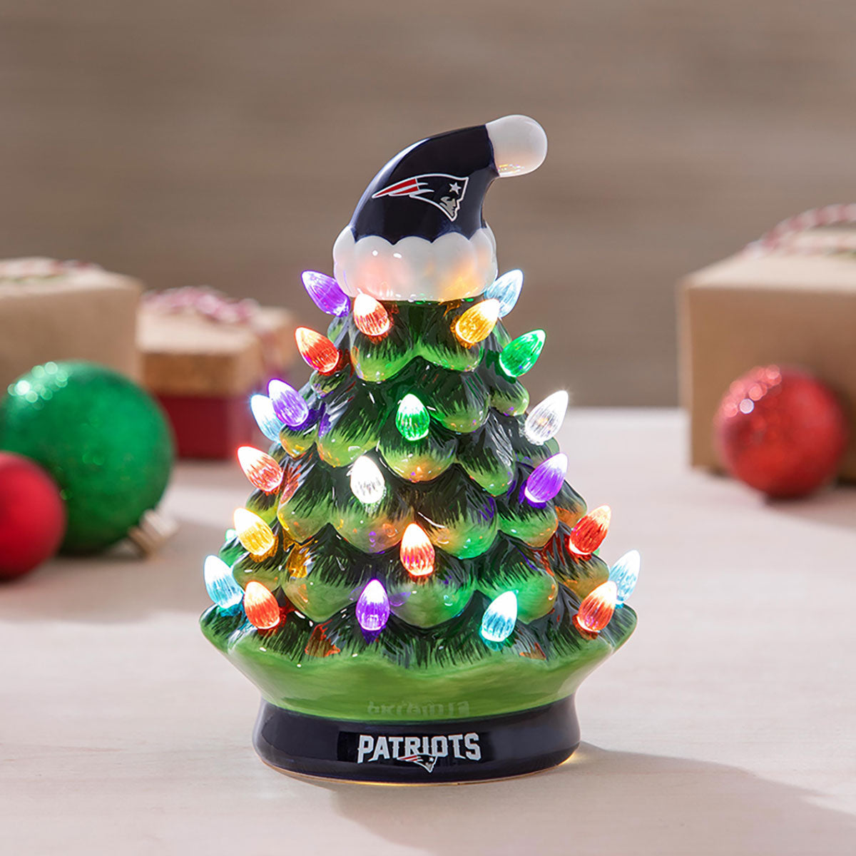 8'' NFL LED Ceramic Christmas Tree - image 26