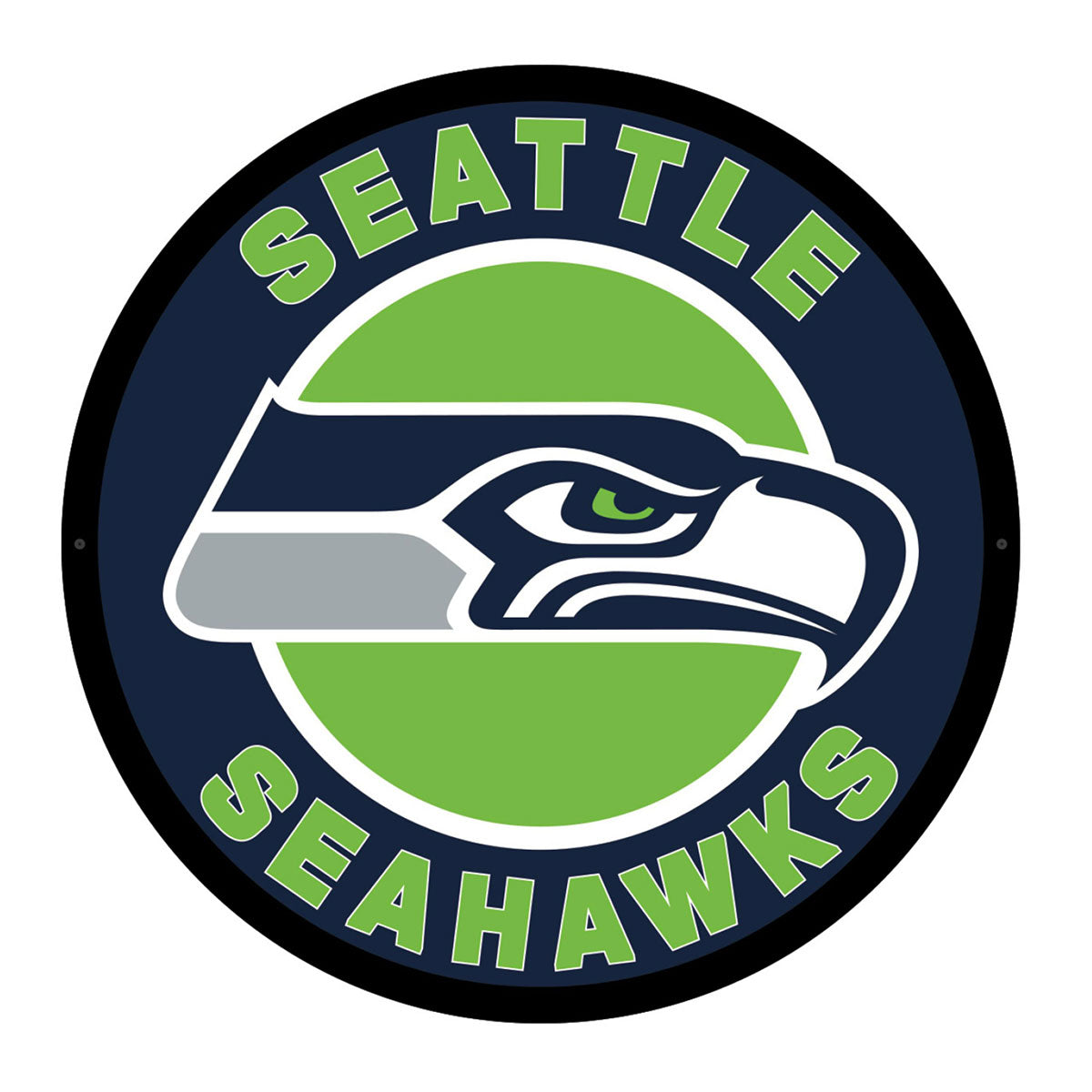 NFL Backlit Full Edge Round Wall Sign - image 96