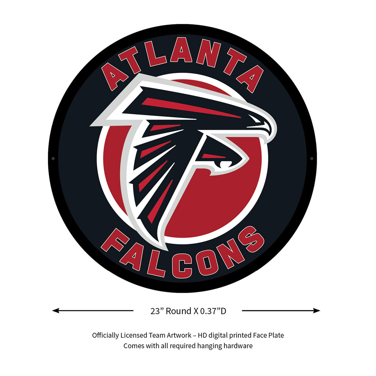 NFL Backlit Full Edge Round Wall Sign - image 7
