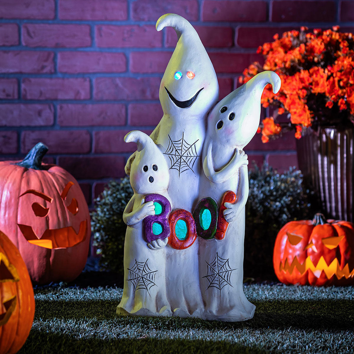 26'' LED Ghost Trio Statue