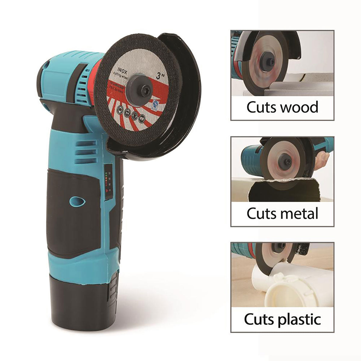 Battery-Powered Compact Circular Saw - image 7