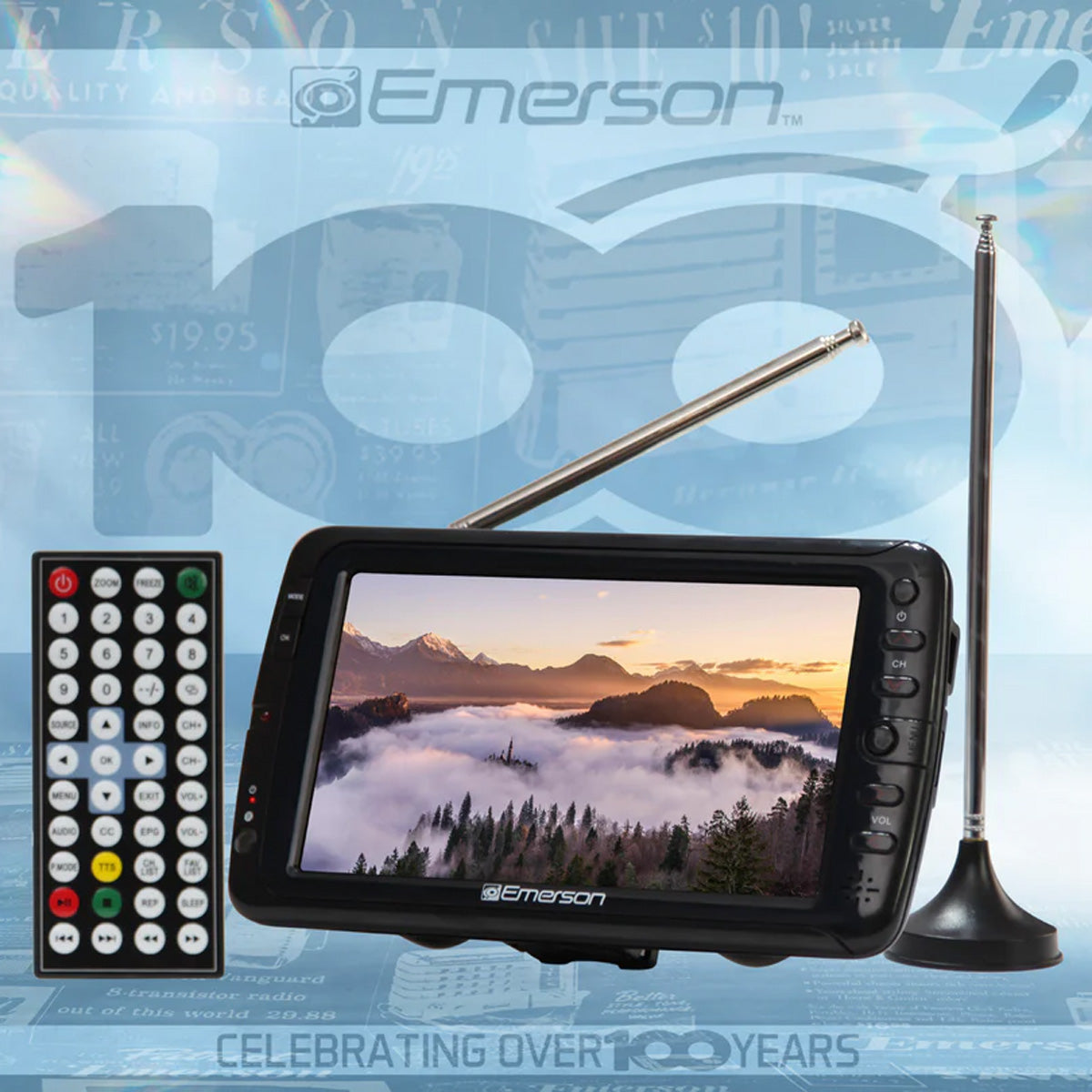 7'' Portable TV with Multimedia Player - image 8